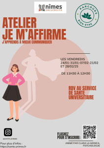 Atelier "Je m'affirme" @ Service de Santé Etudiante