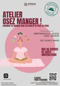 Atelier Osez manger ! @ Foyer des étudiants- Site Vauban