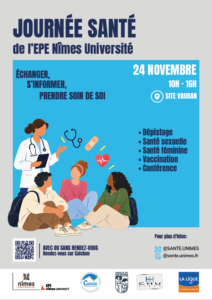 Journée Santé de l'EPE Nîmes Université @ Vauban, cour + pôle Sport- Santé